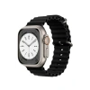 Newface Apple Watch 38mm Ocean Kordon - Siyah
