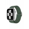 Newface Apple Watch 38mm Star Kordon - Benekli Koyu Yeşil