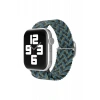 Newface Apple Watch 38mm Star Kordon - Zigzag Mavi-yeşil