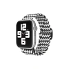 Newface Apple Watch 38mm Star Kordon - Zigzag Siyah-beyaz
