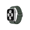 Newface Apple Watch 38mm Star Kordon - Zigzag Yeşil-siyah
