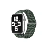 Newface Apple Watch 38mm Star Kordon - Zigzag Yeşil-siyah