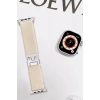 Newface Apple Watch 42mm Forest Kumaş Kordon - Krem