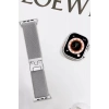 Newface Apple Watch 42mm Forest Kumaş Kordon - Titan Gri