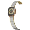Newface Apple Watch 42mm Made Metal Kordon - Gümüş-Gold