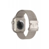 Newface Apple Watch 42mm Milano Metal Kordon - Titan Gri