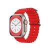 Newface Apple Watch 42mm Ocean Kordon - Kırmızı