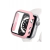 Newface Apple Watch 44mm Camlı Kasa Ekran Koruyucu - Rose