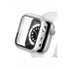 Newface Apple Watch Ultra 49mm Camlı Kasa Ekran Koruyucu - Gümüş