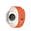 Newface Apple Watch Ultra 49mm Wowen Kordon - Turuncu