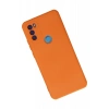 Newface General Mobile GM 21 Plus Kılıf Nano içi Kadife Silikon - Turuncu