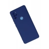 Newface General Mobile GM 21 Pro Kılıf Nano içi Kadife Silikon - Lacivert