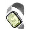 Newface Huawei Fit 4 Hasırlı Cırtcırtlı Kordon - Beyaz