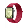 Newface Huawei Fit 4 Hasırlı Cırtcırtlı Kordon - Kırmızı
