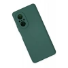 Newface Huawei Nova 9 SE Kılıf Nano içi Kadife Silikon - Koyu Yeşil