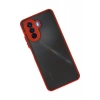 Newface Huawei Nova Y70 Kılıf Montreal Silikon Kapak - Kırmızı