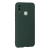 Newface Huawei P Smart 2019 Kılıf Nano içi Kadife Silikon - Koyu Yeşil