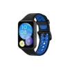 Newface Huawei Watch Fit 2 Spor Delikli Kordon - Siyah-mavi