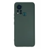 Newface İnfinix Hot 11s Kılıf Nano içi Kadife Silikon - Koyu Yeşil