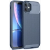 Newface iPhone 11 Kılıf Auto Focus Karbon Kapak - Lacivert
