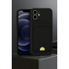 Newface iPhone 11 Kılıf Kelvin Kartvizitli Silikon - Kırmızı