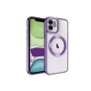 Newface iPhone 11 Kılıf Kross Magneticsafe Kapak - Mor