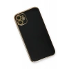 Newface iPhone 11 Kılıf Volet Silikon - Siyah