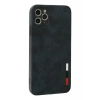 Newface iPhone 11 Pro Max Kılıf Loop Deri Silikon - Lacivert