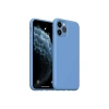 Newface iPhone 11 Pro Max Kılıf Nano içi Kadife Silikon - Mavi