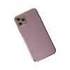 Newface iPhone 11 Pro Max Kılıf Volet Silikon - Mor