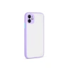 Newface iPhone 12 Kılıf Montreal Silikon Kapak - Mor