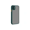 Newface iPhone 12 Kılıf Montreal Silikon Kapak - Yeşil