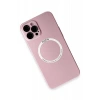 Newface iPhone 12 Pro Kılıf Jack Magneticsafe Lens Silikon - Rose Gold
