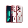Newface iPhone 12 Pro Kılıf Kross Magneticsafe Kapak - Kırmızı
