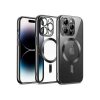 Newface iPhone 12 Pro Kılıf Kross Magneticsafe Kapak - Siyah