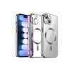 Newface iPhone 13 Kılıf Kross Magneticsafe Kapak - Gümüş