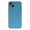 Newface iPhone 13 Mini Kılıf Nano içi Kadife Silikon - Mavi