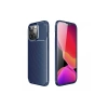 Newface iPhone 13 Pro Kılıf Auto Focus Karbon Kapak - Lacivert
