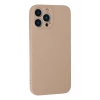 Newface iPhone 13 Pro Kılıf Nano içi Kadife Silikon - Pudra