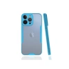 Newface iPhone 13 Pro Kılıf Platin Silikon - Mavi
