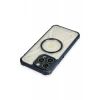 Newface iPhone 13 Pro Kılıf Prag Magneticsafe Kapak - Lacivert