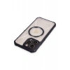 Newface iPhone 13 Pro Kılıf Prag Magneticsafe Kapak - Siyah