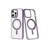 Newface iPhone 13 Pro Max Kılıf Element Magneticsafe Sert Kapak - Derin Mor