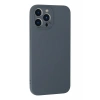 Newface iPhone 13 Pro Max Kılıf Nano içi Kadife Silikon - Gri