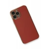 Newface iPhone 13 Pro Max Kılıf Volet Silikon - Kırmızı