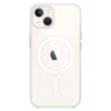 Newface iPhone 14 Kılıf Magneticsafe Şeffaf Silikon - Şeffaf