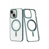 Newface iPhone 14 Plus Kılıf Element Magneticsafe Sert Kapak - Köknar Yeşili