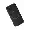 Newface iPhone 14 Plus Kılıf Jack Magneticsafe Lens Silikon - Siyah
