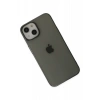 Newface iPhone 14 Plus Kılıf Pc Sert Şeffaf Kapak - Siyah