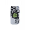 Newface iPhone 14 Pro Kılıf Apollo Magneticsafe Desenli Kapak - Apollo Şeffaf - 5